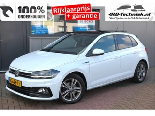 Volkswagen Polo Pano dak,Led, Adaptive cruise , Navigatie via Carplay, Buitenspiegels inklapbaar, etc. prijs rijklaar. - afbeelding nr 1