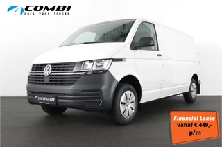 Volkswagen Transporter Volkswagen Transporter 2.0 TDI L2H1 28 >BPM vrij | Direct leverbaar/110pk/navi/cruise/Lederen stuur/Apple Carplay/Android Auto Operational lease is ook mogelijk! - afbeelding nr 1