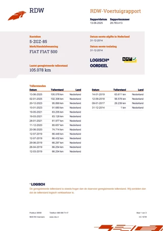 Fiat 500 Fiat 500 1.0 TwinAir 60pk Pop NL-Auto NAP 2014 105dkm Airco CPV El. Ramen - afbeelding nr 24