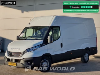 Iveco Daily 35S21 BPM VRIJ! 3.0L Automaat 210PK L2H2 2025-Model 3,5t Trekvermogen ACC LED CarPlay Camera Parkeersensoren Velgen Euro6 L3 12m3 Airco