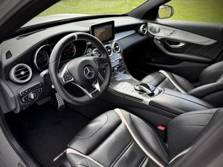 Mercedes-Benz C-Klasse Mercedes C-klasse Estate AMG 63 S 510pk c63 Panoramadak|Keyless|Head-up|Burmester® |Camera 360°|Carbon - afbeelding nr 27