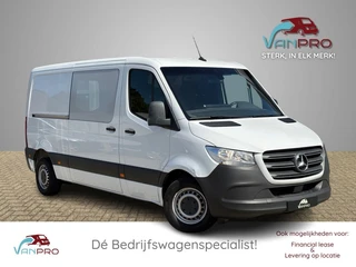 Mercedes-Benz Sprinter 314 CDI 143PK L2H2 Automaat / MBUX / Navi / Dubbele schuifdeur / Trekhaak / Carplay / Cruise / Flippers aan het stuur