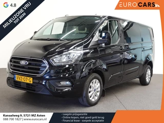 Ford Transit Custom Ford Transit Custom 300 2.0 TDCI L2H1 Limited Automaat Dubbele Cabine Airco 2x Schuifdeur Trekhaak Navi Parkeersensoren - afbeelding nr 1