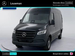 Mercedes-Benz Sprinter 319 1.9 CDI L2H2 Pro Navigatie Parkeerpakket Stoelverwarming Trekhaak Led high performance