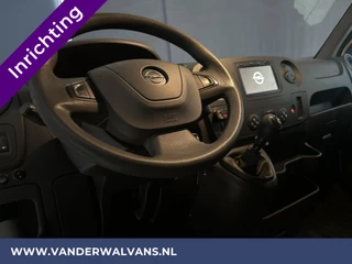 Opel Movano Opel Movano 2.3 CDTI 146pk L2H2 Inrichting Euro6 Airco | Camera | Navigatie | Omvormer 3000 Cruiscontrol, 2500kg Trekhaak, Parkeersensoren, Bijrijdersbank - afbeelding nr 17