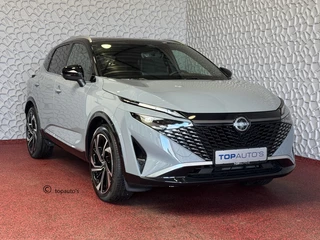 Nissan QASHQAI 1.3 MHEV 160PK TEKNA PLUS BOSE TWO TONE 20''LMV LEER ALCANTARA PANO MASSAGE BOSE STOEL/STUUR/RUIT VERW MATRIX.LED ELEK.KLEP HEADUP 20''LMV GOOGLE NAVI