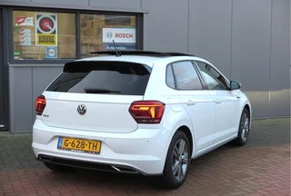 Volkswagen Polo Pano dak,Led, Adaptive cruise , Navigatie via Carplay, Buitenspiegels inklapbaar, etc. prijs rijklaar. - afbeelding nr 14