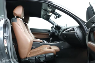 BMW 2 Serie BMW 2-serie Cabrio 220i Sport Aut8 184Pk | NL Auto | Bruin-leder | clima | 19-breed set | xenon | Trekhaak | M-stoelen | TOPSTAAT - afbeelding nr 7