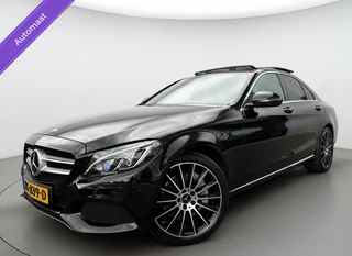 Mercedes-Benz C-Klasse 350 e Led Head-Up Camera Cruise Panodak 15 NL Auto Vol Vol Opties Eerste Eigenaar Memory Stoelen Sfeerverlichting Burmester Muziek Leer Vol Vol