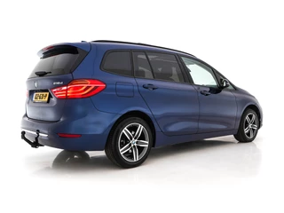 BMW 2 Serie BMW 2 Serie Gran Tourer 218D High Executive Luxury-Line 7-Pers Aut. *PANO | NAVI-FULLMAP | LUXURY-LEATHER | FULL-LED | ECC | KEYLESS | HEATED-COMFORTSEATS | SHIFT-PADDLES | AMBIENT-LIGHT | CAMERA | HEAD UP | PDC | TOWBAR | 17