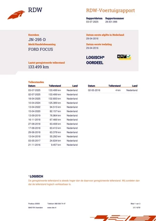 Ford Focus Ford Focus Wagon 1.0 Trend Edition|Navi|Boekjes|Nap - afbeelding nr 13