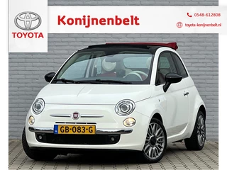 Fiat 500C Fiat 500C 0.9 TwinAir Turbo Cult Cabrio | Navi | LM | CPV | NL auto - afbeelding nr 1