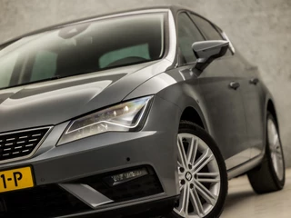 SEAT Leon 150Pk (APPLE CARPLAY, NAVIGATIE, CLIMATE, LED KOPLAMPEN, LEDER, CAMERA, SPORTSTOELEN, PARKEERSENSOREN, KEYLESS, NIEUWSTAAT) - afbeelding nr 16