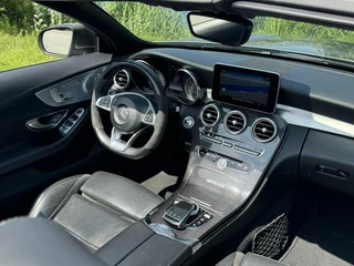 Mercedes-Benz C-Klasse Mercedes C63S AMG Cabrio / Carbon / Burmeister Leer - afbeelding nr 15