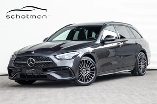 Mercedes-Benz C-Klasse Estate 300 e AMG Nightpakket, Pano, Distronic, Trekhaak, Carplay, Hybrid 2023