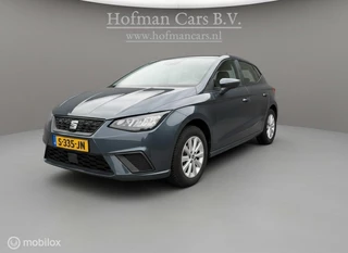 SEAT Ibiza 1.0 EcoTSI Style | NAP | Climate control | Nederlandse Auto | Donkergrijs Metallic | 2023