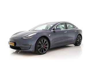 Tesla Model 3 (INCL-BTW) Aut. *PANO | AUTO-PILOT | NAPPA-LEATHER | KEYLESS | FULL-LED | MEMORY-PACK | SURROUND-VIEW | DAB | APP-CONNECT | DIGI-COCKPIT | LANE-ASSIST | COMFORT-SEATS | 20