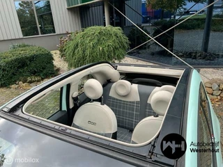 Fiat 500 Fiat 500 1.2 Lounge Cabrio Airco Nieuwe model - afbeelding nr 14