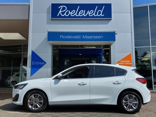Ford Focus Ford Focus 1.0 EcoBoost 125pk Hybrid Titanium X | Navi | Apple Carplay + Android Auto | Clima | Cruise | Led Koplampen | Pdc V+A+Camera | Stoel+Stuurwielverwarming | Privacy Glass | 16''lm - afbeelding nr 4
