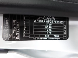 Ford Transit Connect Ford Transit Connect 1.5 EcoBlue Aut. L2 Trend Navi Airco PDC A Cruise Control 3-Zits Camera DAB+ - afbeelding nr 45