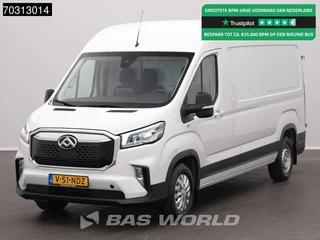 Maxus eDeliver9 COMING SOON! Elektrisch 280km WLTP 72kWh L3H2 204pk Airco Cruise LED Airco Camera Parkeersensoren v+a L3 Airco