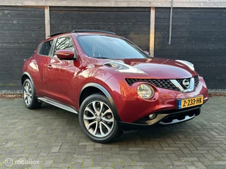 Nissan Juke Nissan Juke 1.6 Tekna AUTOMAAT Schuif-Kantel dak / Clima / Vol Leder / 96.113 KM 1e eig. - afbeelding nr 3