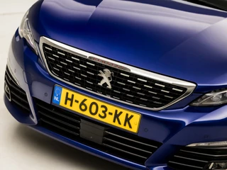 Peugeot 308 Automaat (PANORAMADAK, APPLE CARPLAY, LEDER, DENON AUDIO, SPORTSTOELEN, LED KOPLAMPEN, 360 CAMERA, ADAPTIVE CRUISE, GETINT GLAS, LANE ASSIST, DAB+, NIEUWE APK, NIEUWSTAAT) - afbeelding nr 34