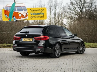 BMW 5 Serie BMW 5-serie Touring 520d 191PK M-Sport Panorama Leder Led Sportstoelen Origineel NL - afbeelding nr 9