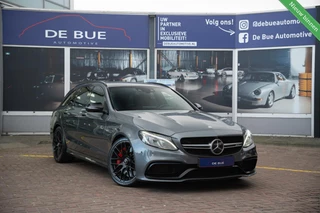 Mercedes-Benz C-Klasse Mercedes C-klasse Estate AMG 63 S Edition 1 Designo Carbon Head Up Burmester Adaptive Dealer Onderhouden - afbeelding nr 2