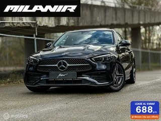 Mercedes-Benz C-Klasse Mercedes C-klasse C220d AMG Line | Pano | Camera | Stoelver. - afbeelding nr 1