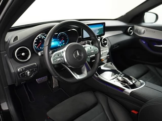 Mercedes-Benz C-Klasse Mercedes-Benz C-Klasse Estate 300e AMG // Burmester // Panoramadak // Distronic // MultiBeam LED // 360 Camera // Carplay // Night pakket - afbeelding nr 11
