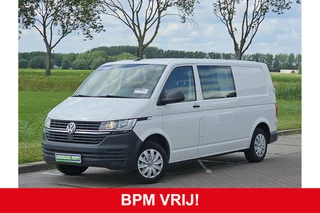 Volkswagen Transporter Volkswagen Transporter 2.0 TDI L2H1 T6.1 Automaat Airco Camera Trekhaak CarPlay Euro6! - afbeelding nr 1