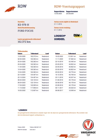 Ford Focus Ford Focus Wagon 1.0 Trend NIEUWE DISTRIBUTIE - afbeelding nr 26