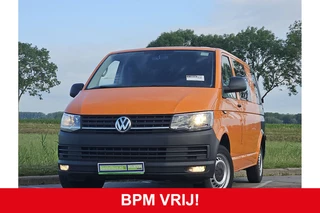 Volkswagen Transporter Volkswagen Transporter 2.0 TDI L2H1 DC airco, navi, pdc, trekhaak, 150Pk, Euro6! - afbeelding nr 2