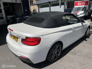 BMW 2 Serie BMW 2-serie Cabrio 220i High Executive/AUT/Leder/SCHADE!!! - afbeelding nr 4