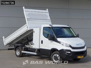 Iveco Daily Iveco Daily 35C18 3.0L Automaat Kipper met Kist Dubbellucht 3,5t Trekhaak Airco Euro6 Tipper Kieper Benne 2m3 Airco Trekhaak Cruise control - afbeelding nr 3