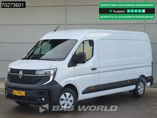 Renault Master Renault Master 130PK L3H2 2025model LED CarPlay Airco Cruise Parkeersensoren L3 12m3 Airco Cruise control - afbeelding nr 1