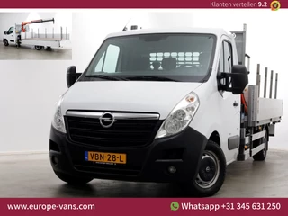 Opel Movano 2.3 CDTI 145pk E6 Open Laadbak + Kraan 08-2019