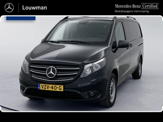 Mercedes-Benz eVito eVito Lang 66 kWh DC 266km WLTP Dubbele cabine 5 zitplaatsen Navigatie Snelladen Camera Schuifdeur L+R