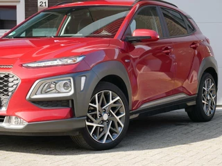 Hyundai Kona Hyundai Kona 1.6 GDI HEV Fashion Design Trekhaak| Half Leder| Navi+BT| Dealer onderhouden - afbeelding nr 24