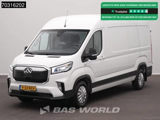 Maxus eDeliver9 Elektrisch 72kWh 288km WLTP Stad 204PK Snelladen LED Airco Cruise Camera Parkeersensoren Euro6 L3 Airco Trekhaak