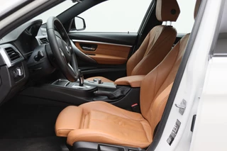 BMW 3 Serie Leer, Standkachel, Verwarmde Stoelen, Cruise, Navigatie, Bluetooth, 18'' - afbeelding nr 11