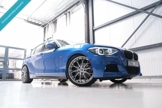 BMW 1 Serie BMW 1-serie 116i M Sport | Estoril blue | Alcantara | LED | M performance | unieke auto | NAP orig NL | Trekhaak | 19 inch | - afbeelding nr 15