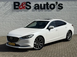 Mazda 6 2.0 SkyActiv-G Automaat Camera+Pdc Sunroof Stoel-Stuurverwarming Cruise Leder Memory Seats