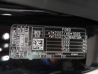 Ford Transit Custom Ford Transit Custom 300 2.0 TDCI L2H1 Limited Dubbele cabine Navigatie Airco 2x Schuifdeuren Trekhaak Parkeersenoren Carplay Trekhaak - afbeelding nr 45