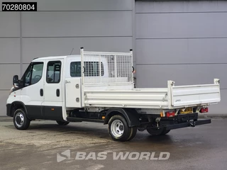 Iveco Daily Iveco Daily 35C16 3.0L Kipper Dubbel Cabine met Kist 3,5t trekhaak Dubbellucht Navi Airco Cruise Tipper Benne Kieper Airco Dubbel cabine Trekhaak Cruise control - afbeelding nr 3