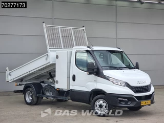 Iveco Daily Iveco Daily 35C16 3.0L Kipper met Kist Dubbellucht 3,5t Trekhaak Airco Cruise Tipper Benne Kieper Airco Cruise control - afbeelding nr 3