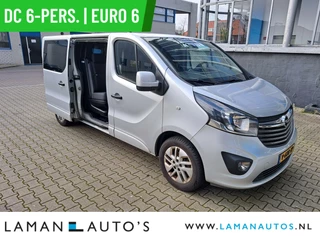 Opel Vivaro Opel Vivaro 1.6 CDTI 125pk L2H1 DC 6-pers. Innovation Executive | Dubbele Cabine Euro 6 CarPlay ECC Navi 2x Schuifdeur Metallic 17