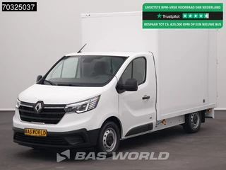 Renault Trafic 150pk BPM Vrij! Bakwagen Achterdeuren LED Cruise Euro6 Meubelbak Koffer Cruise control