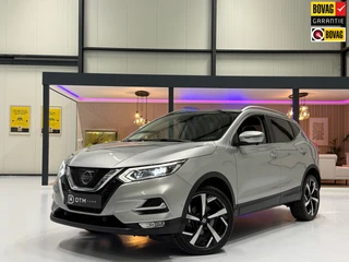 Nissan QASHQAI 1.2 Tekna 360° Cam Trekhaak Pdc Pano Navi leder Led stoelverw.